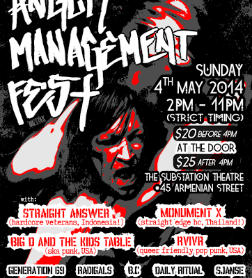 Anger Management Fest – May 4th Singapore